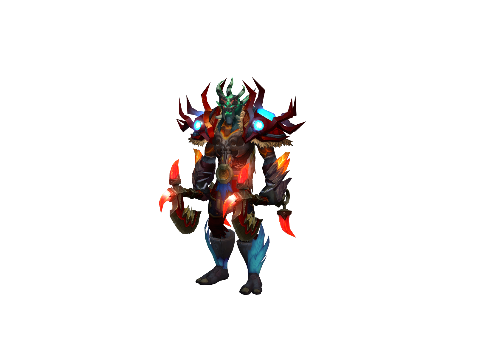 Maxburst 3D character render