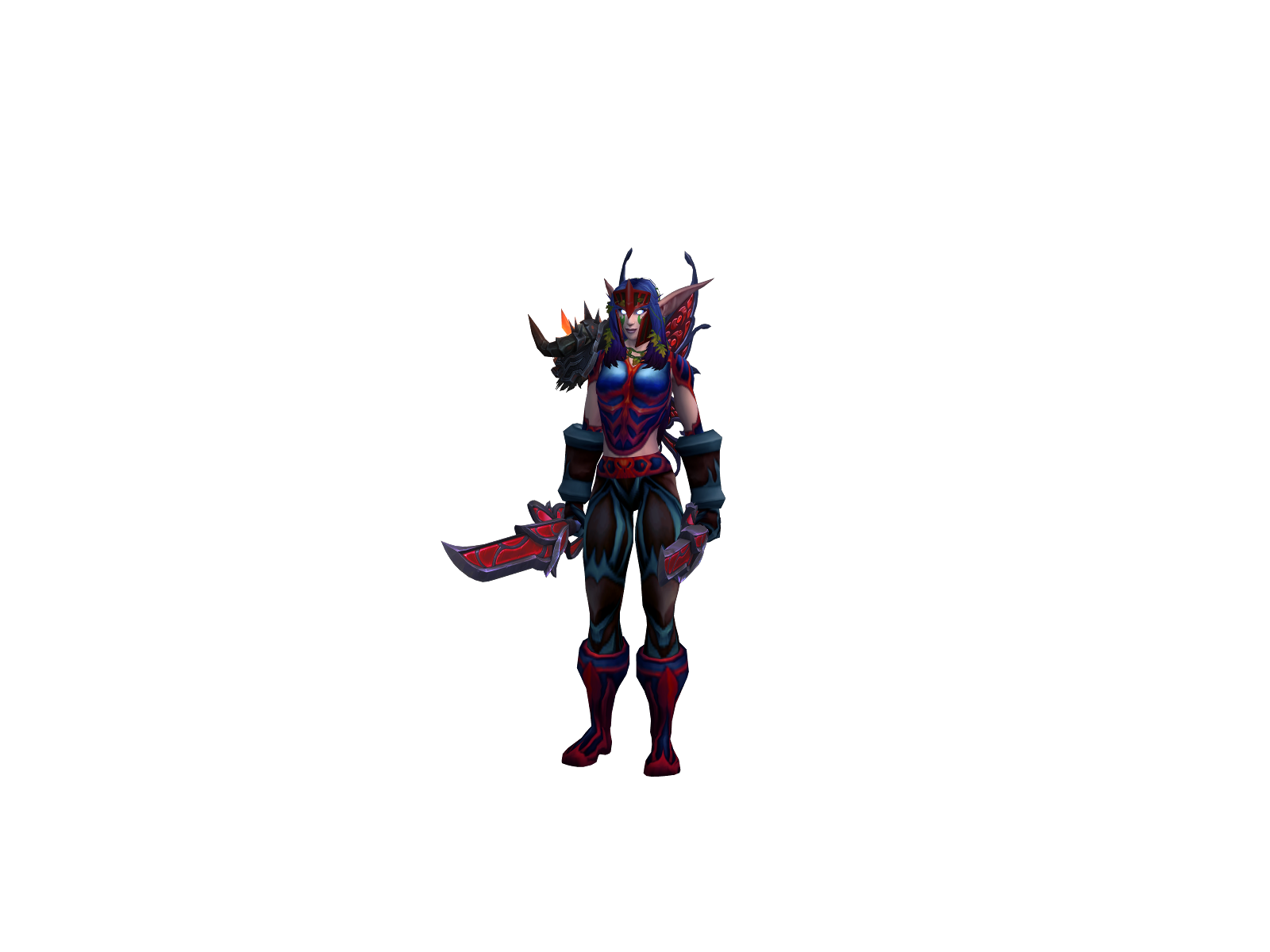 Edrelang 3D character render