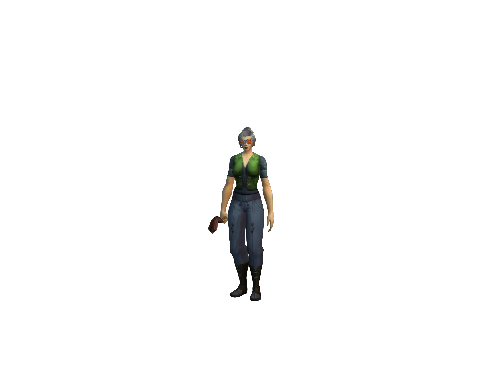 Goldiebox 3D character render