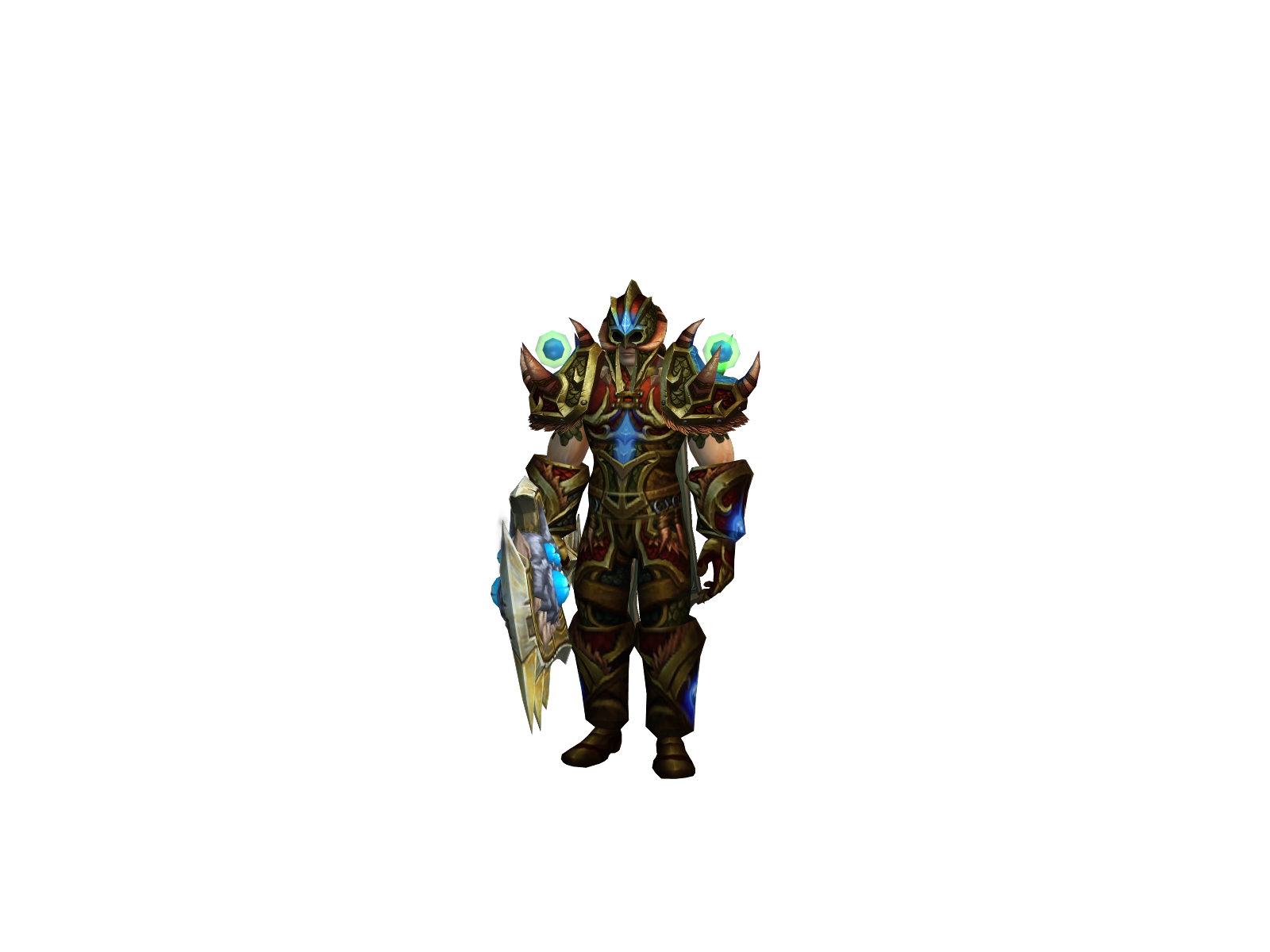 Echos 3D character render