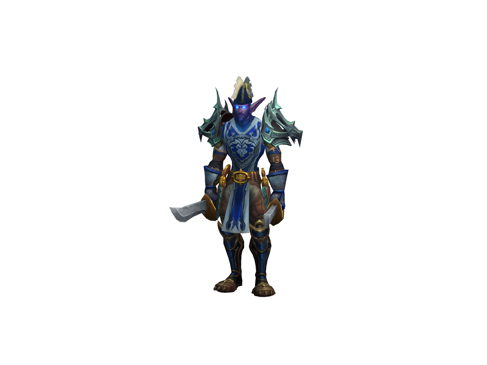 Glaivemaster 3D character render
