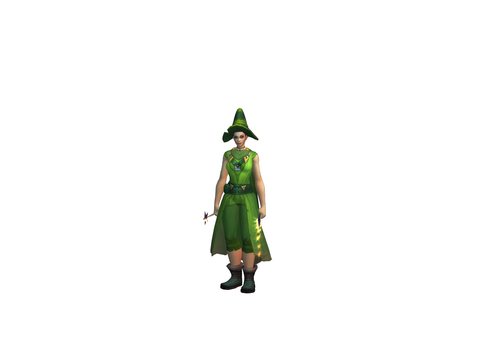 Oriion 3D character render