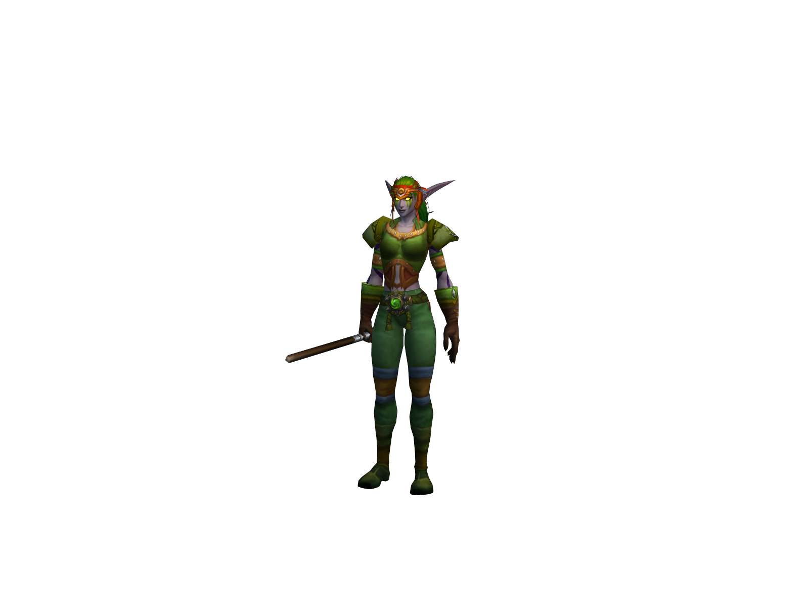 Indyka 3D character render