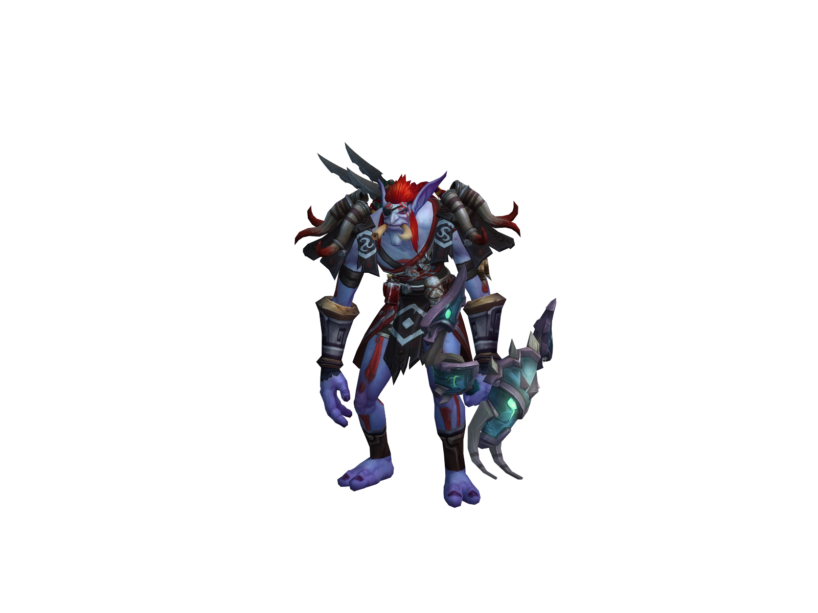 Despero 3D character render