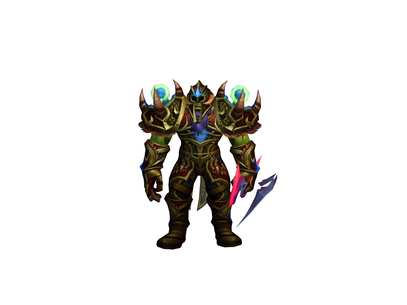 Echos 3D character render