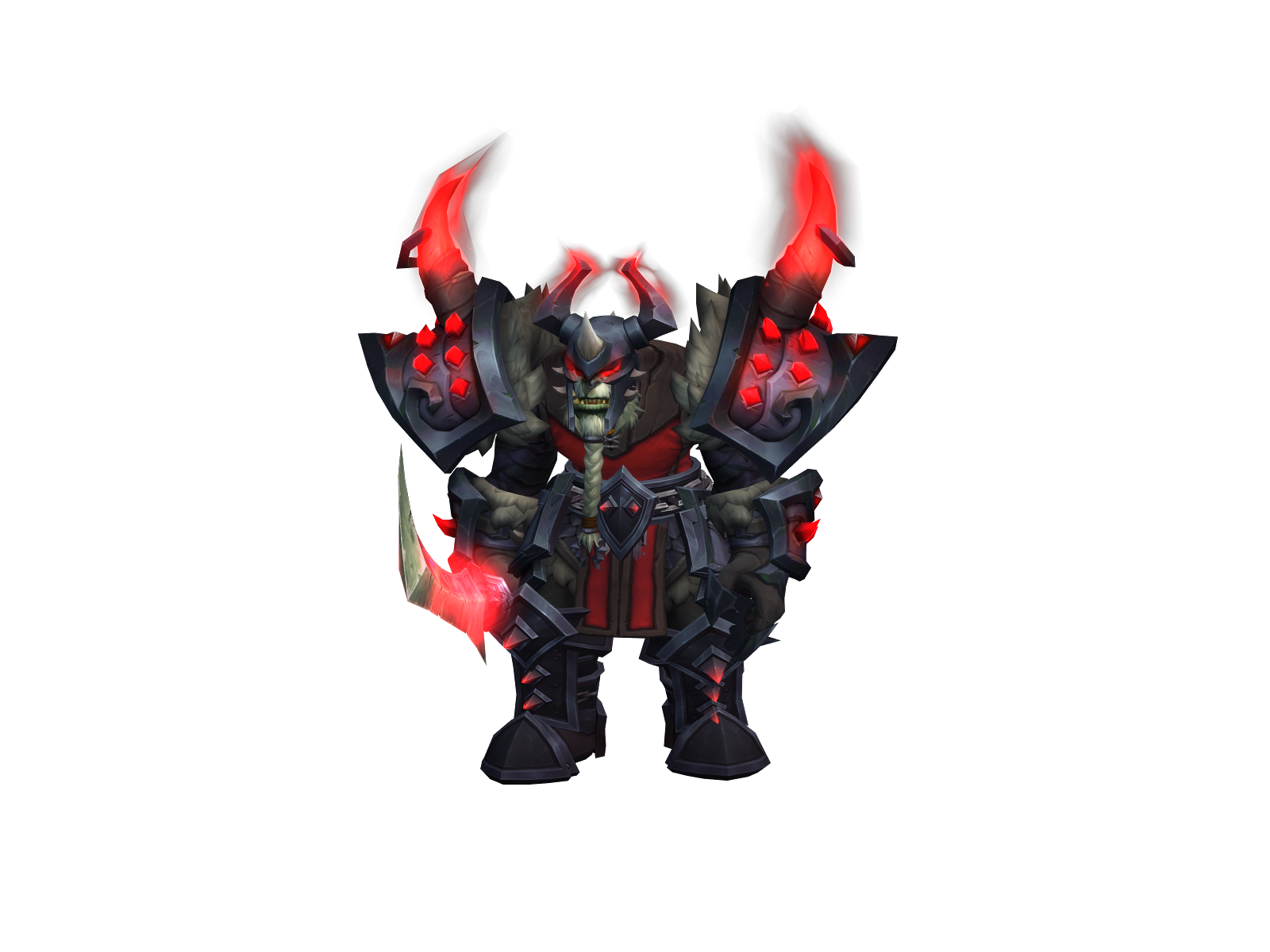 Genghis 3D character render