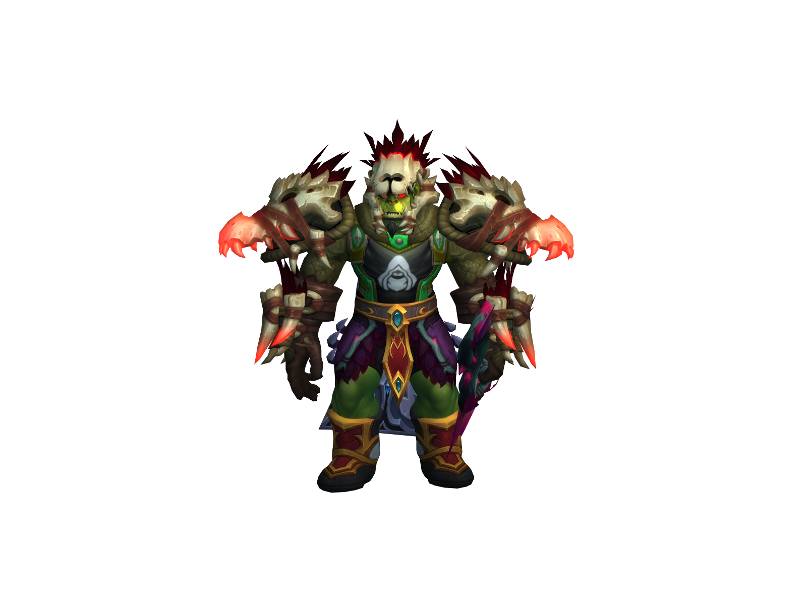 Urhurting 3D character render
