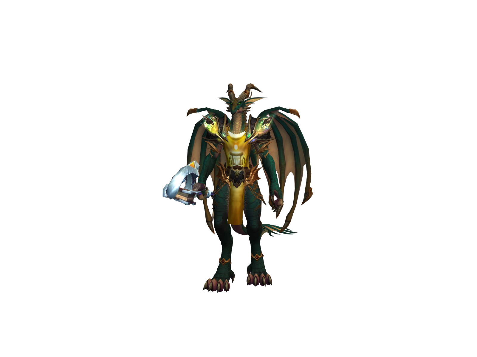 Gaibeth 3D character render