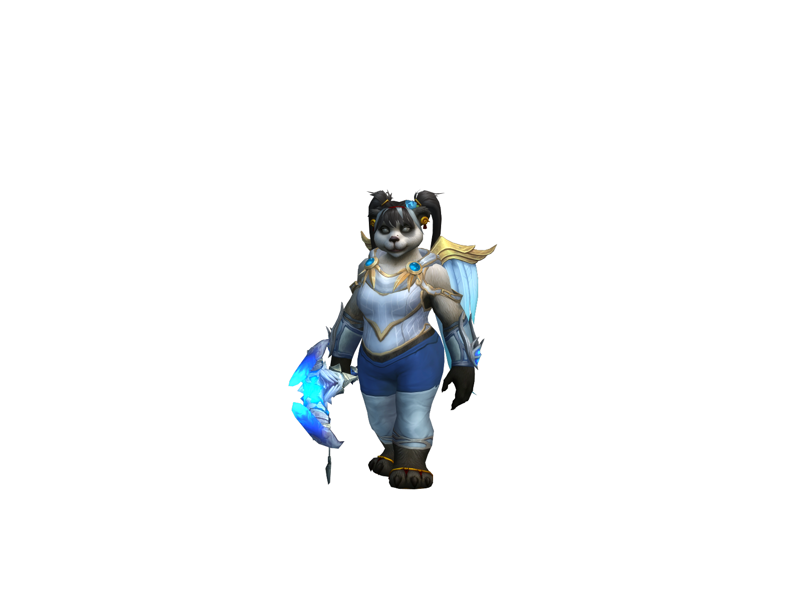Maju 3D character render
