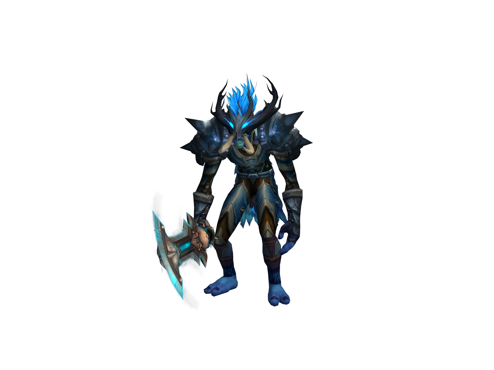 Dbachilles 3D character render