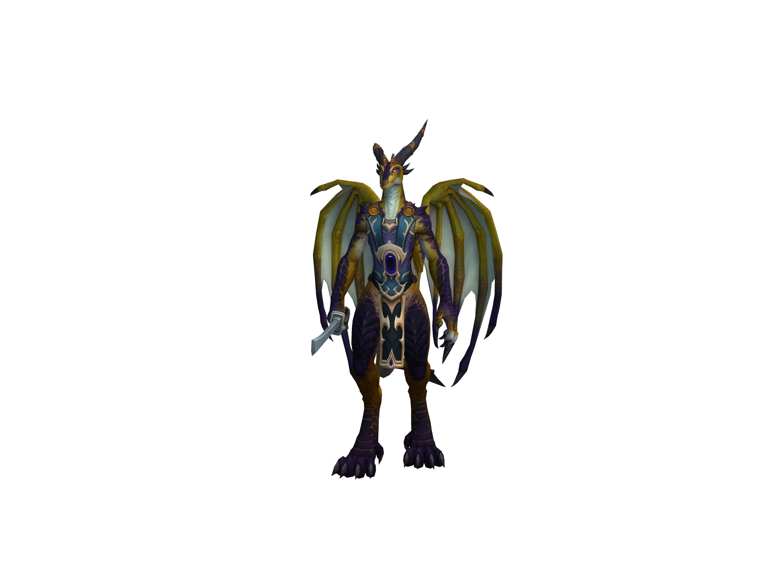 Engineered 3D character render