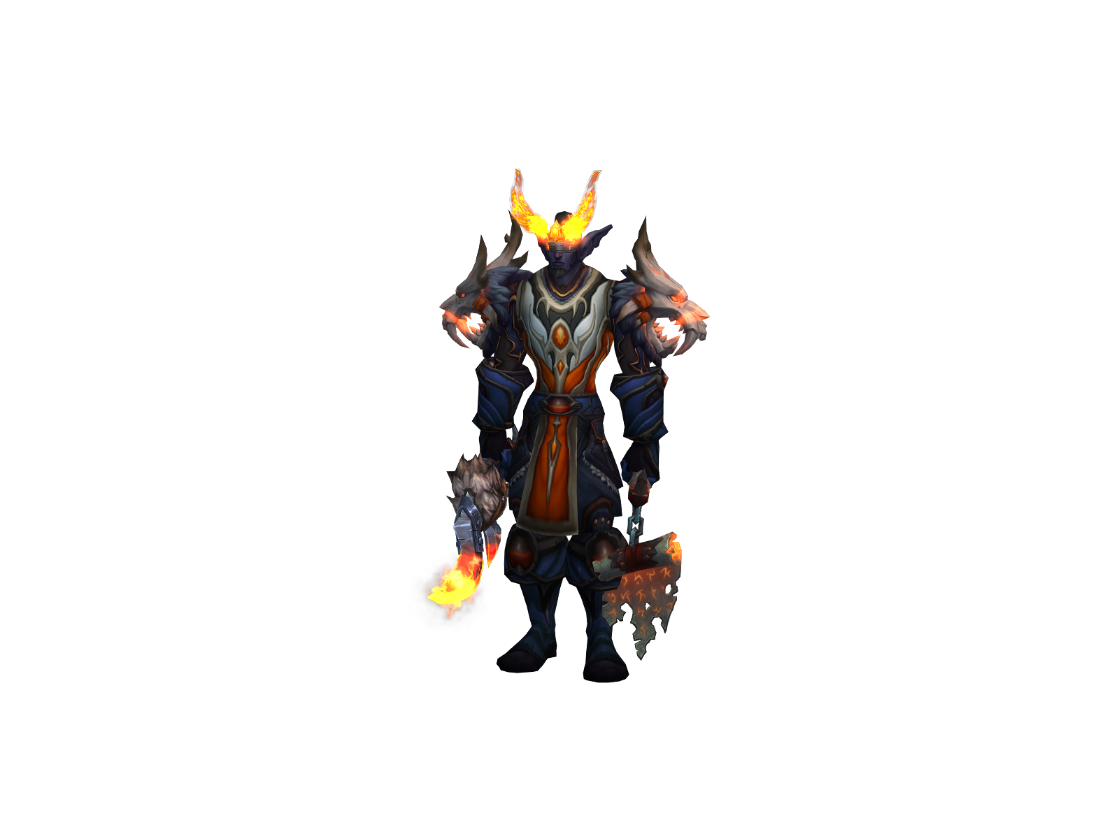 Buffdruid 3D character render