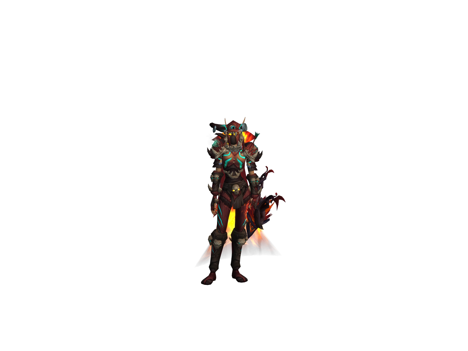 Moriara 3D character render