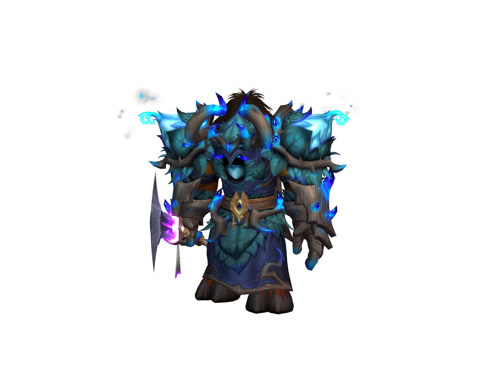Carabaw 3D character render