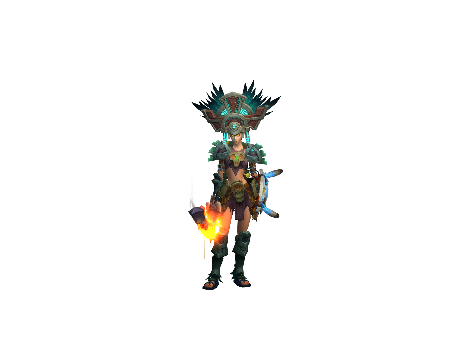 Popmybubble 3D character render