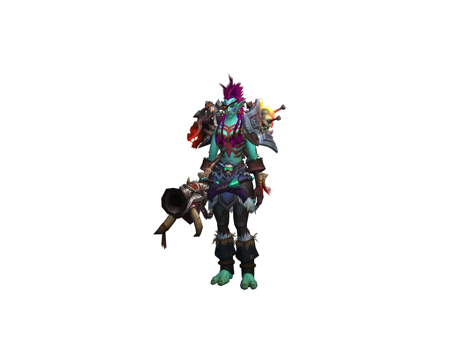 Chocoshots 3D character render