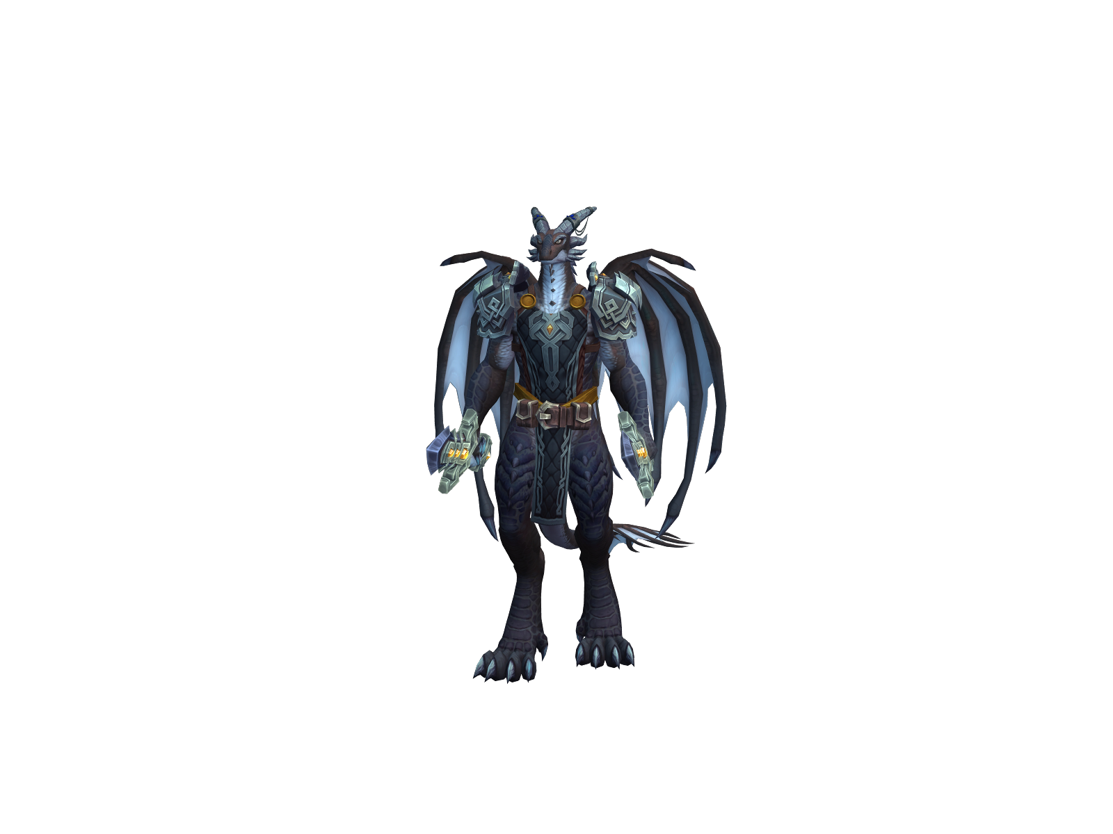 Sarogue 3D character render