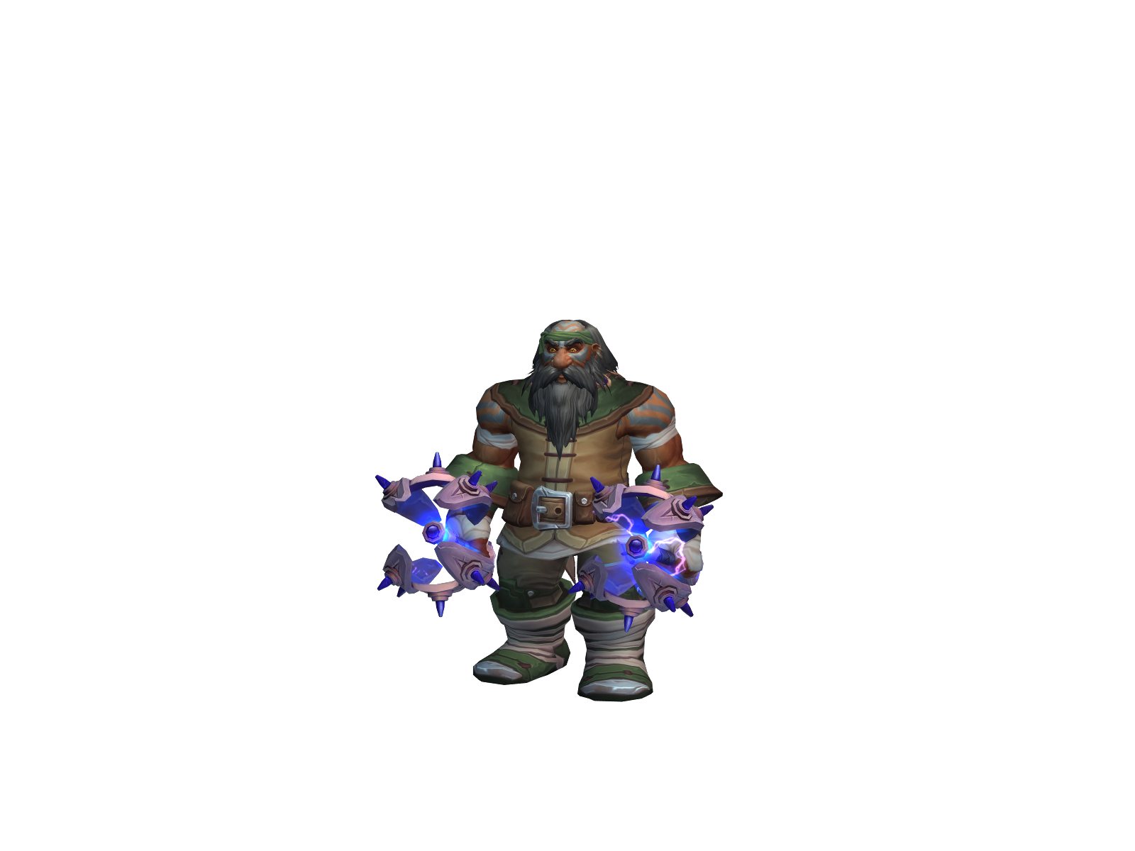 Hust 3D character render
