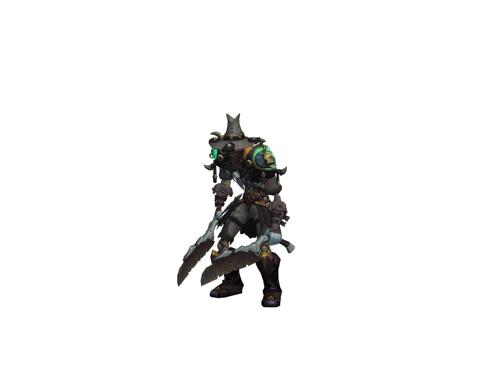 Klag 3D character render