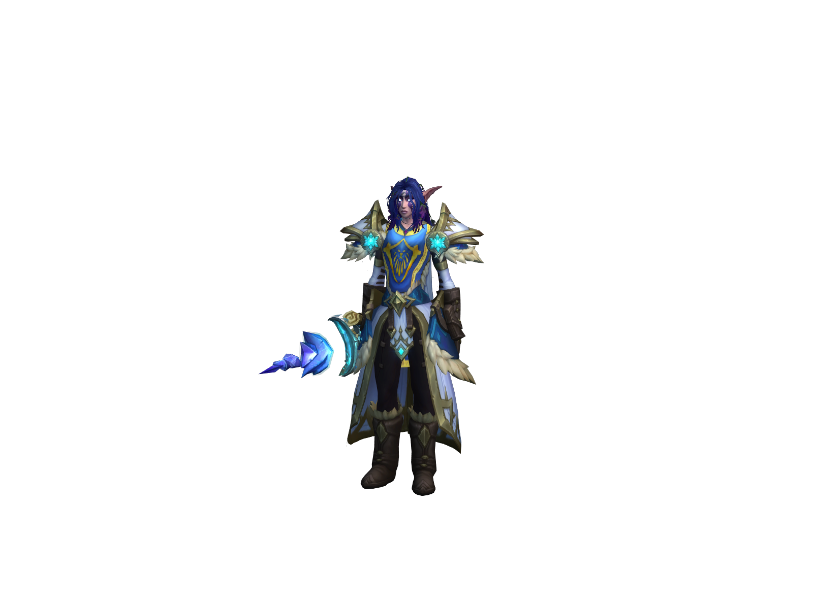 Phoenixblast 3D character render
