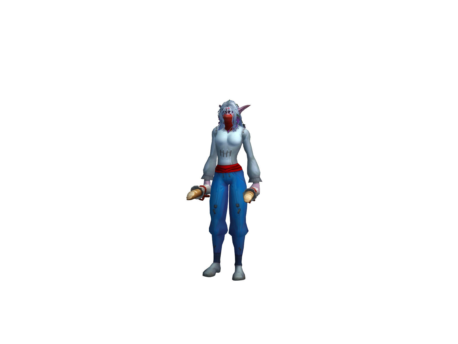 Hacknstab 3D character render