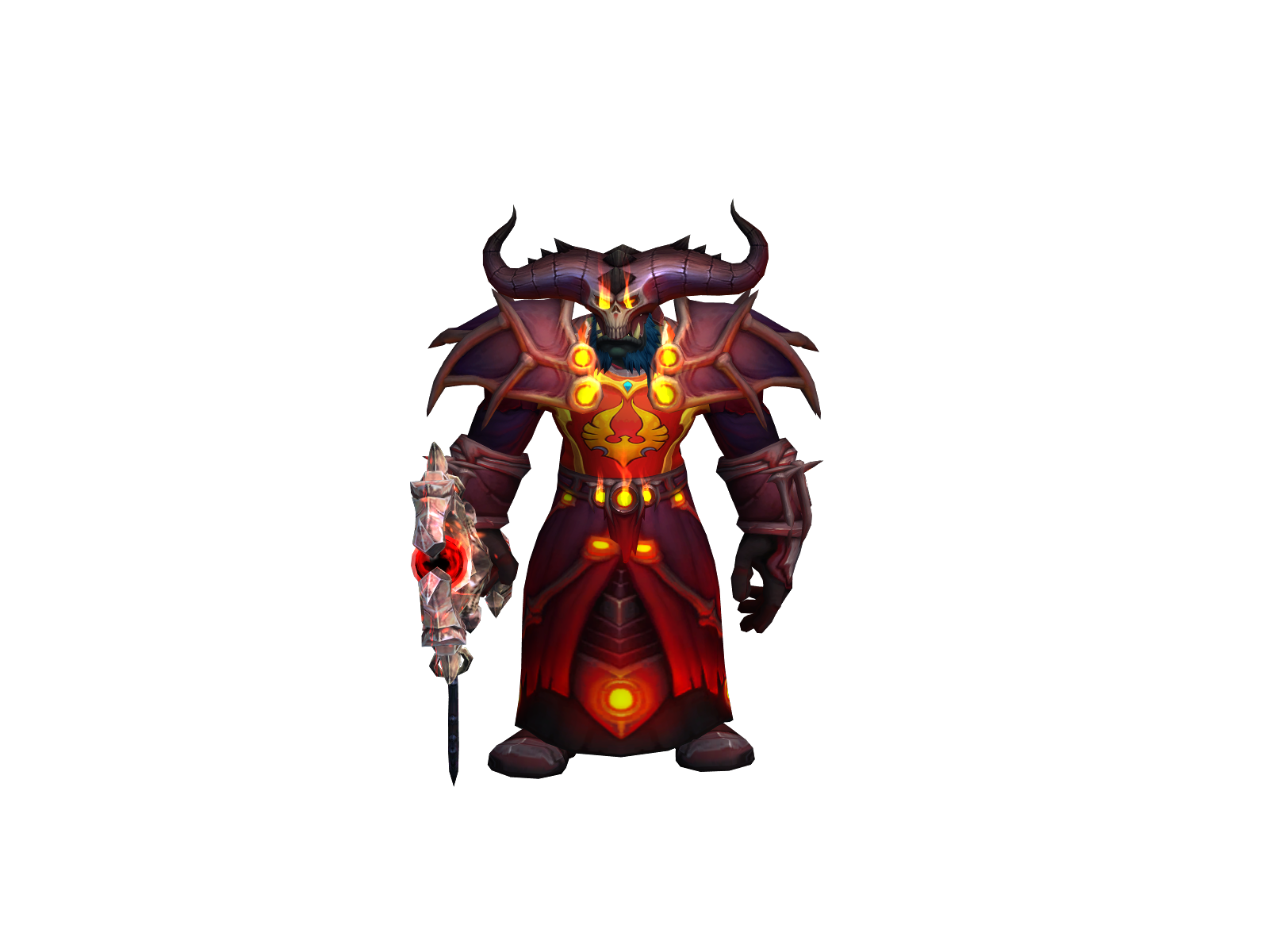 Okris 3D character render