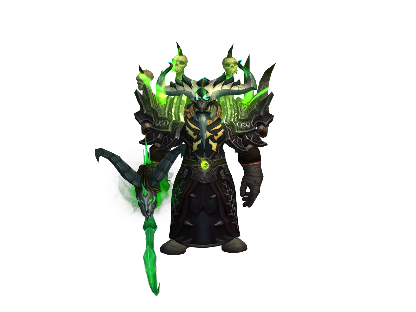 Chaosblade 3D character render