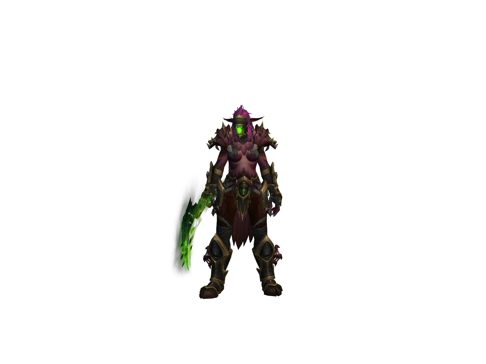 Primalrage 3D character render