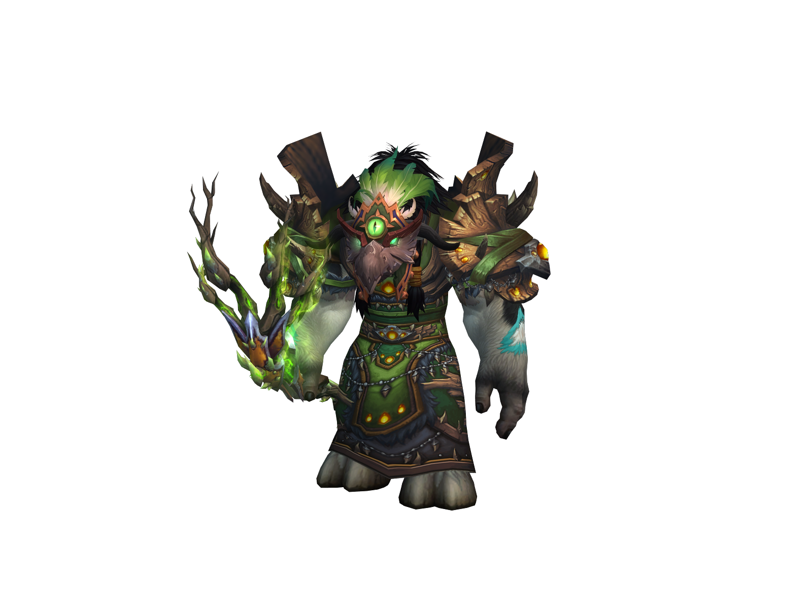 Duskauro 3D character render