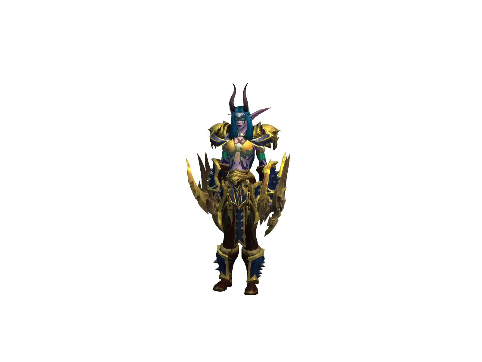 Tziki 3D character render