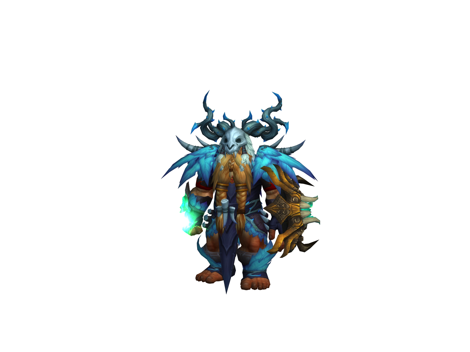 Shamzo 3D character render