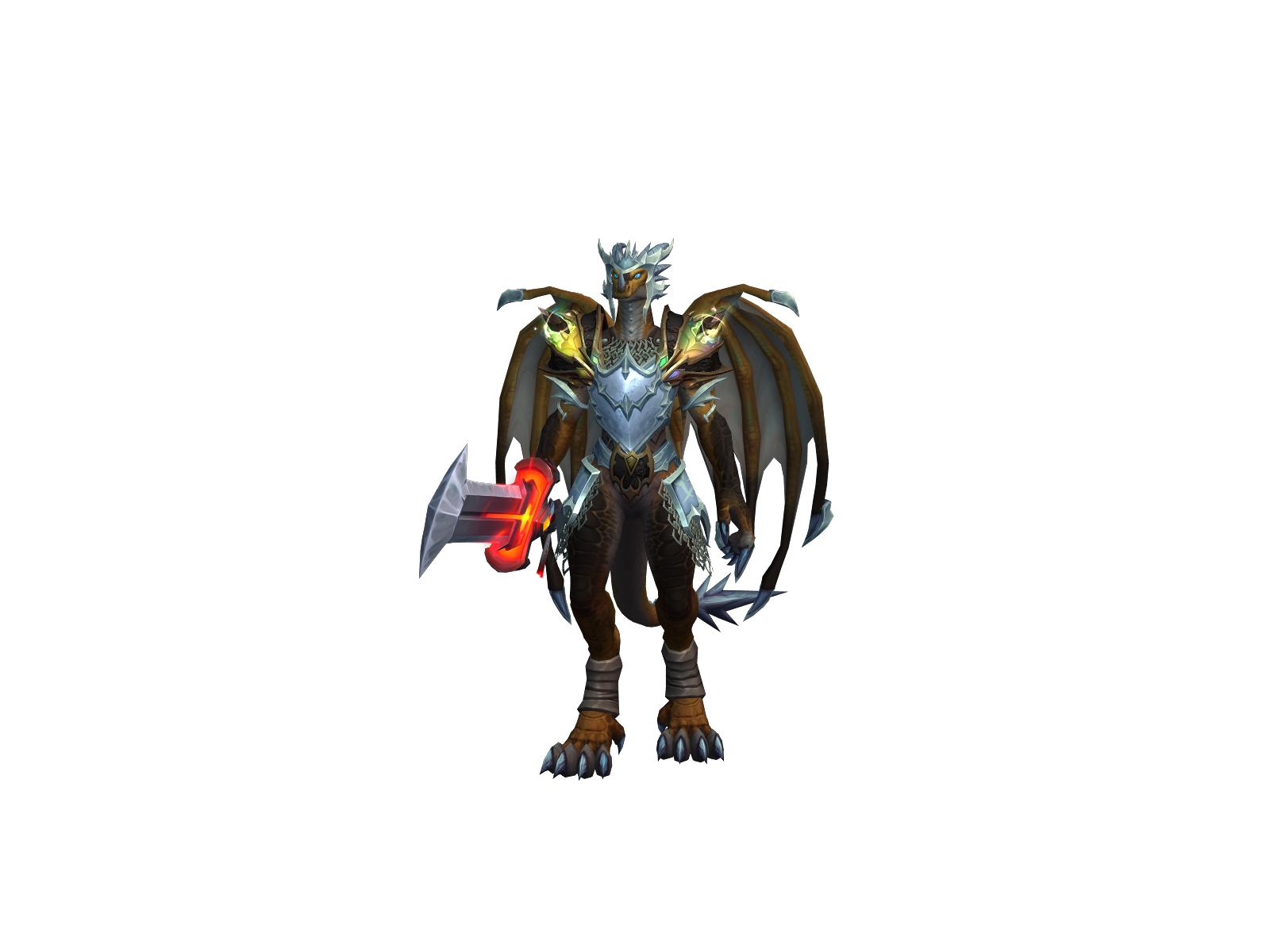 Hanzelhot 3D character render