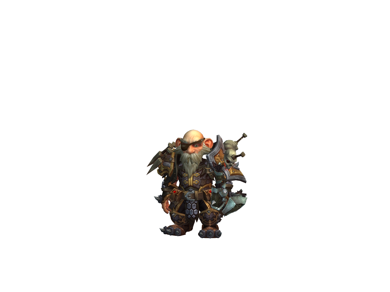 Lomax 3D character render
