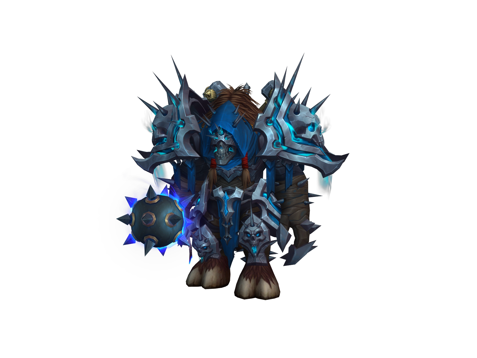 Pelusa 3D character render