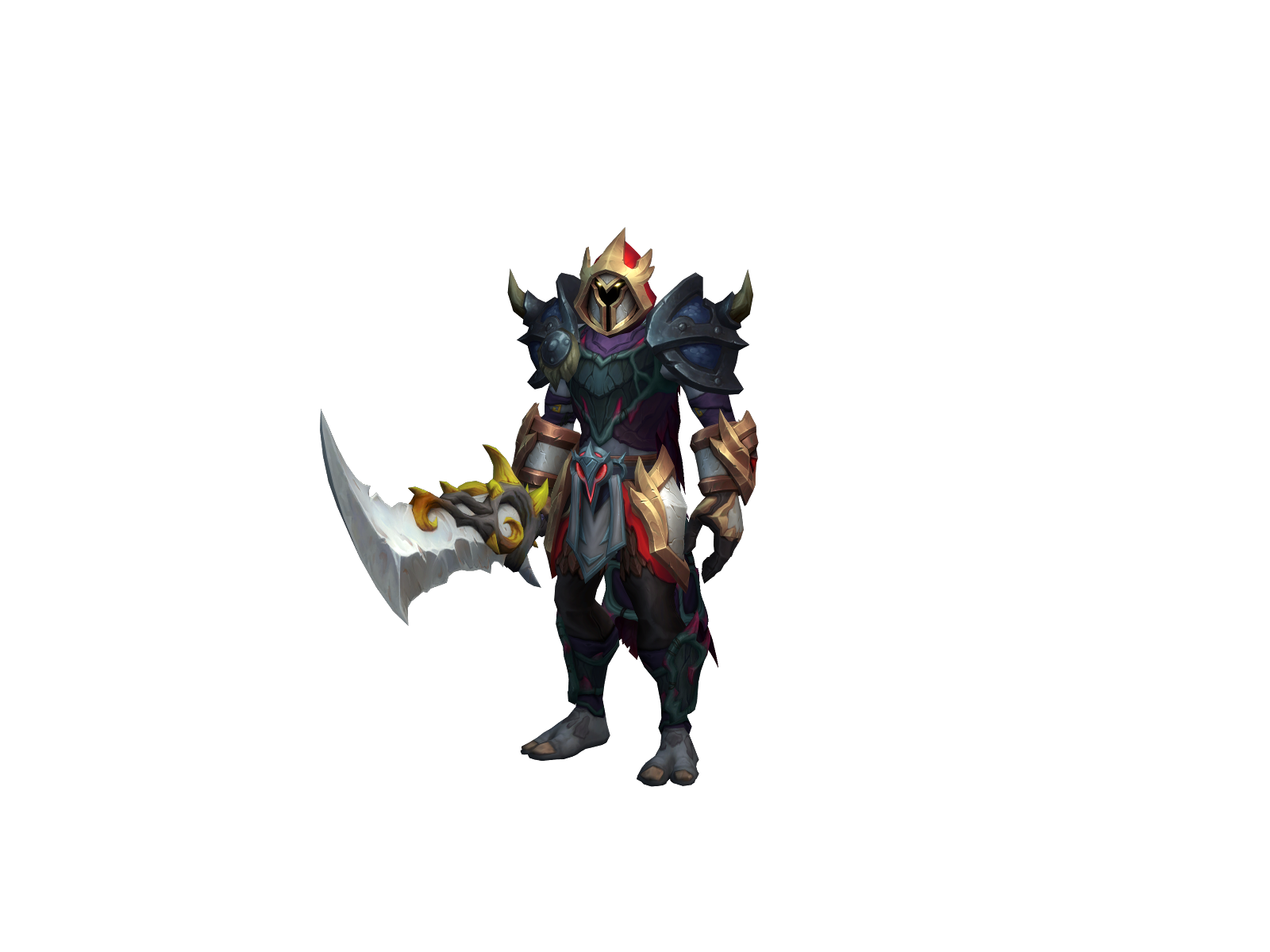 Megasoreass 3D character render