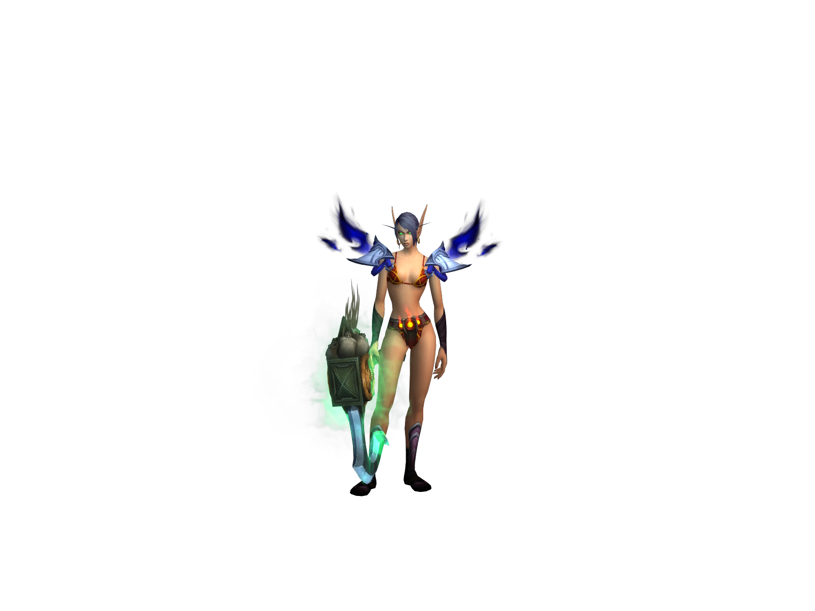 Carmellabing 3D character render