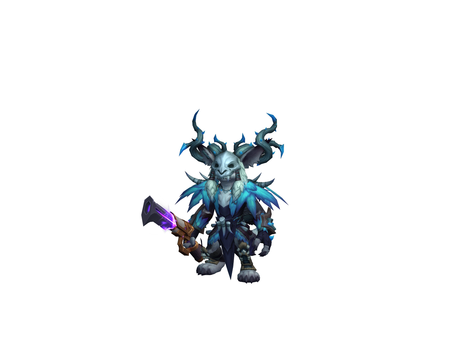 Swiped 3D character render