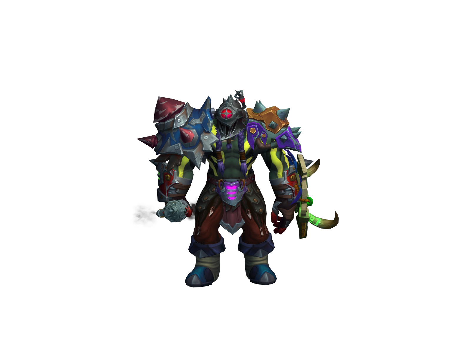 Chocobomb 3D character render