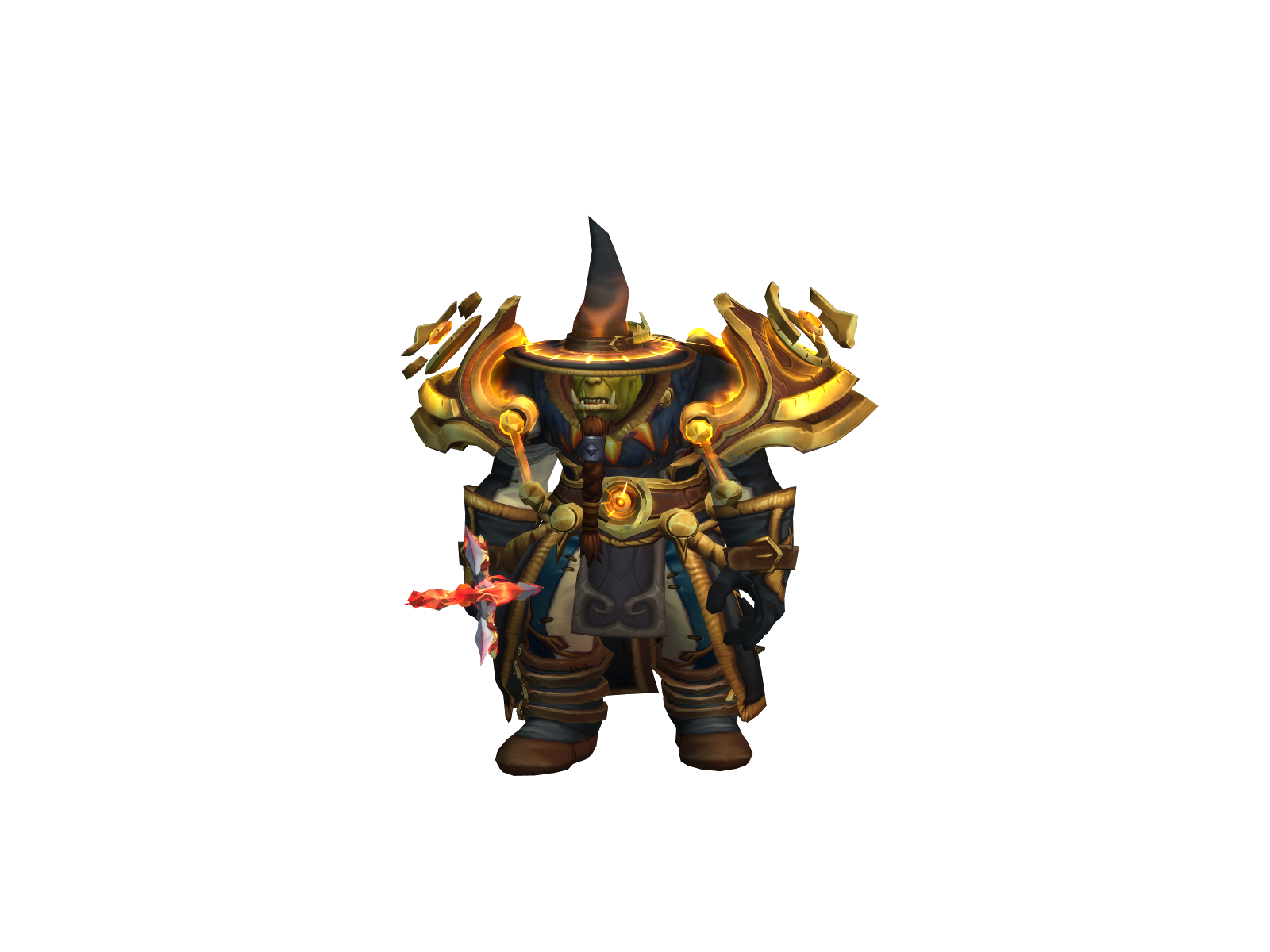 Dazmage 3D character render