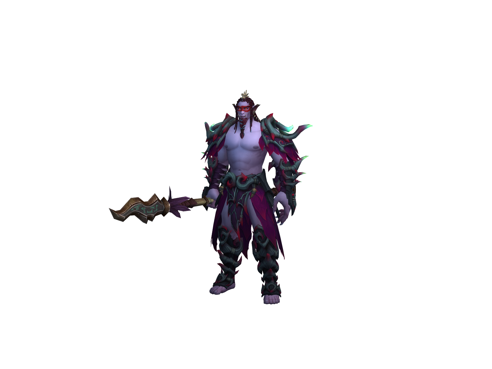 Arihu 3D character render