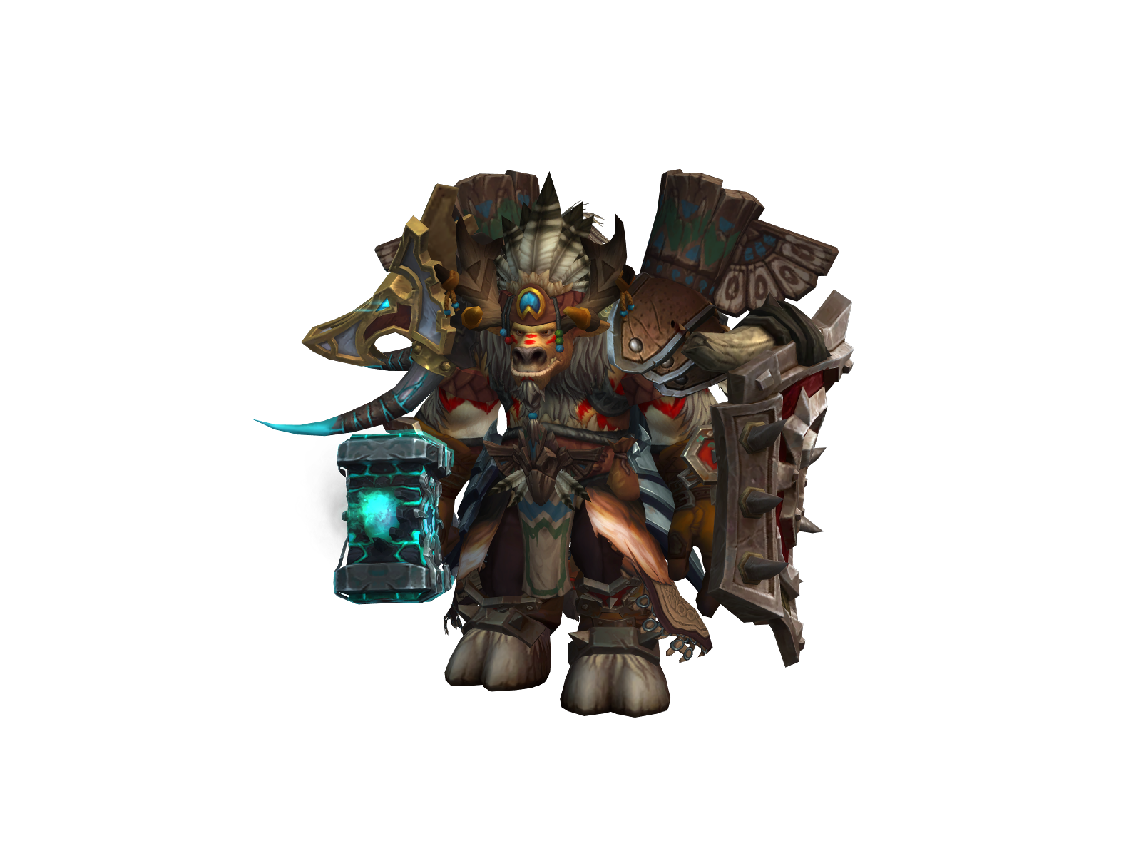 Malagor 3D character render