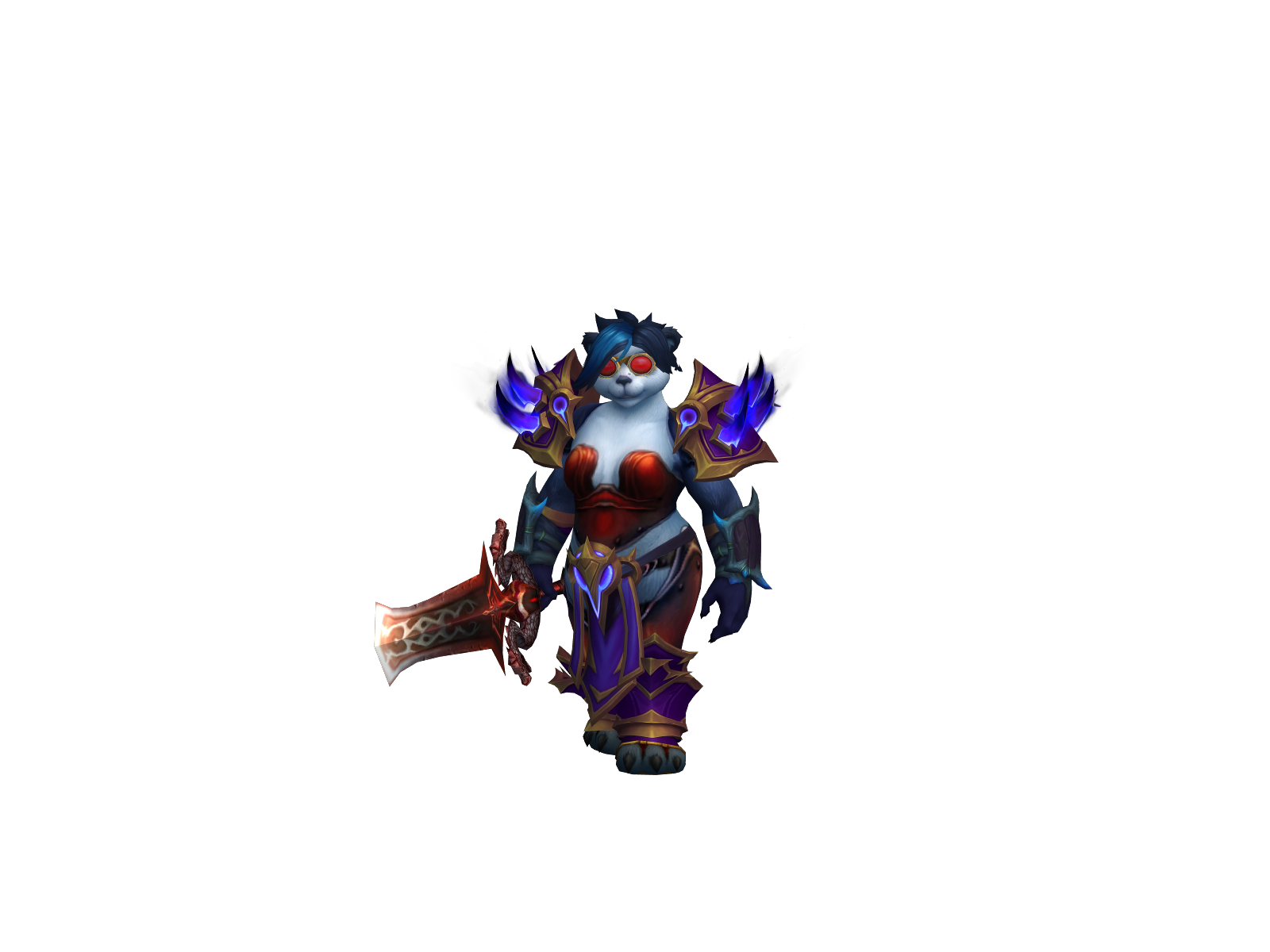Ewok 3D character render