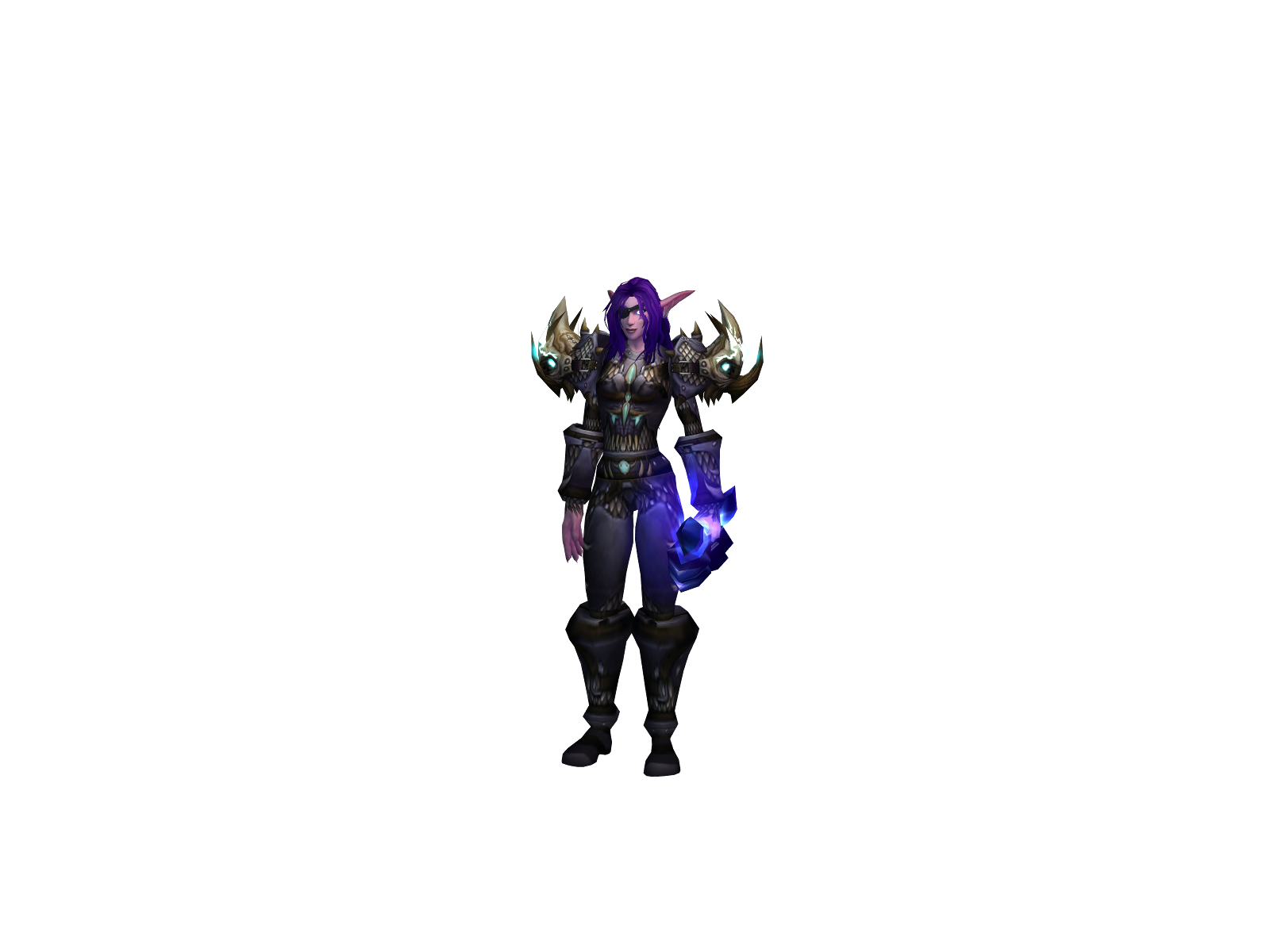 Nightbow 3D character render