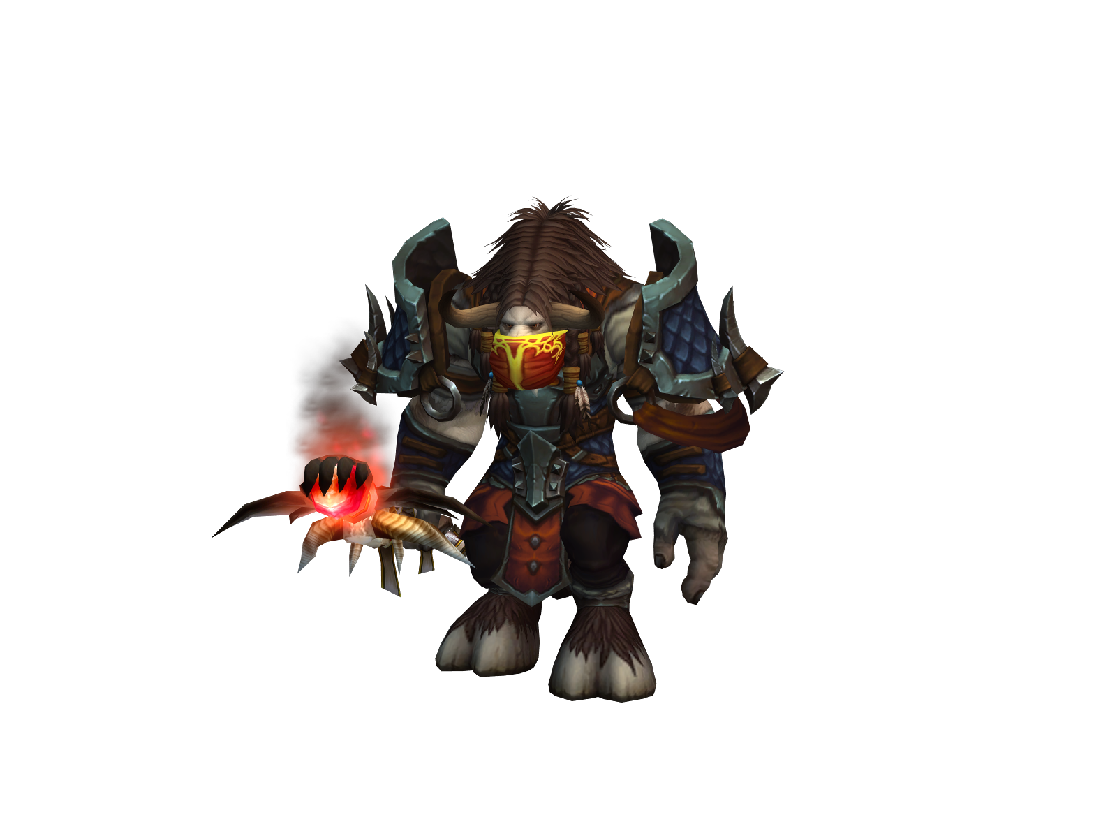 Anübís 3D character render
