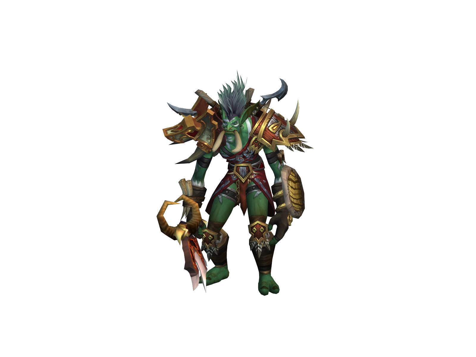 Kushmon 3D character render