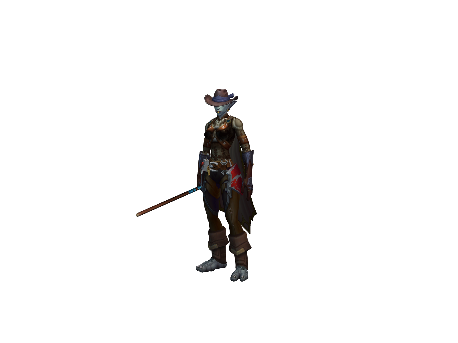 Ambennin 3D character render