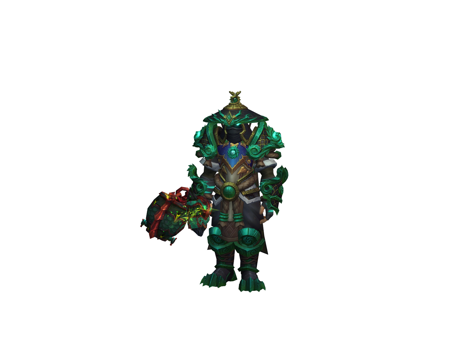 Nanis 3D character render