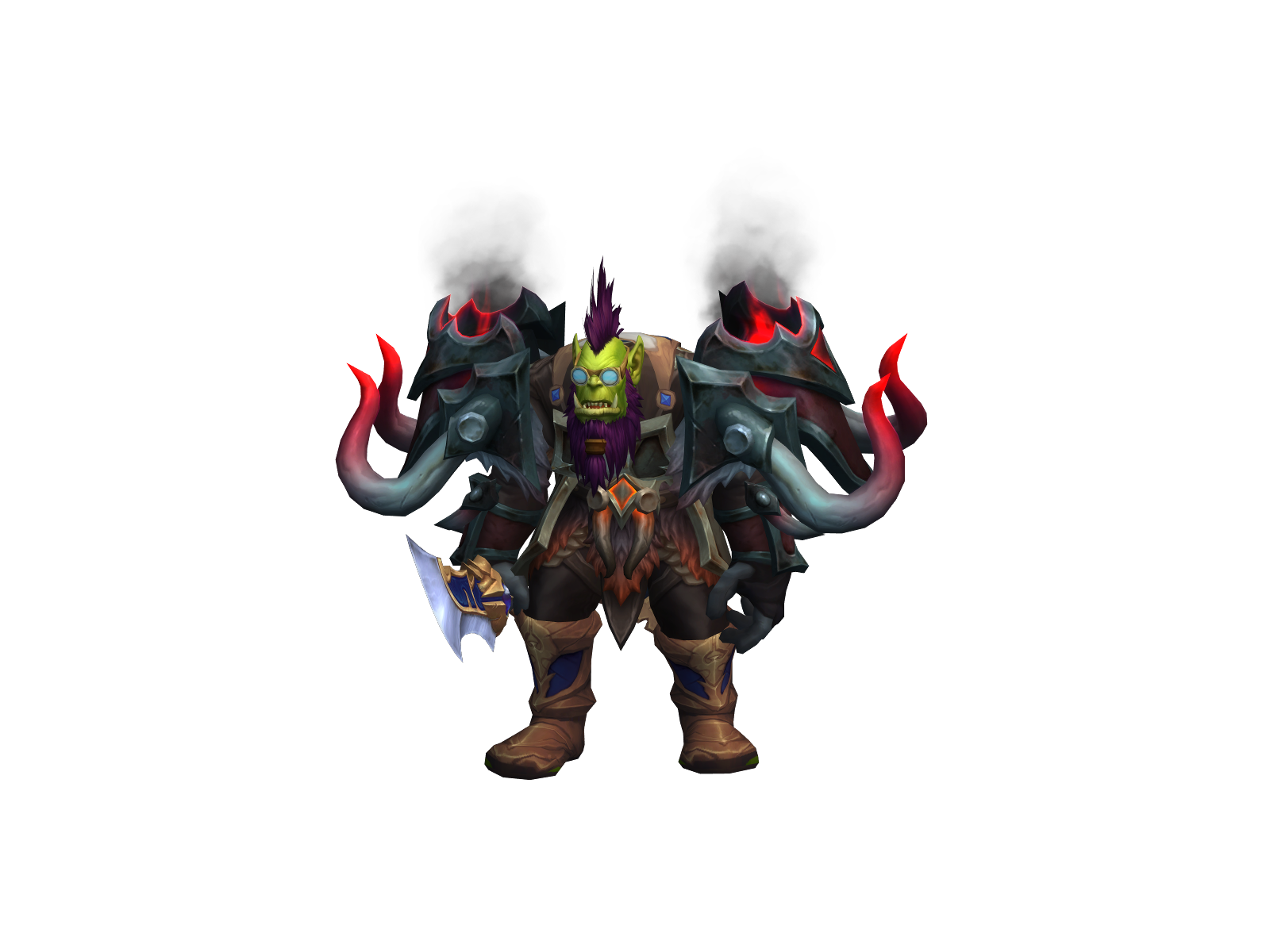 Dural 3D character render