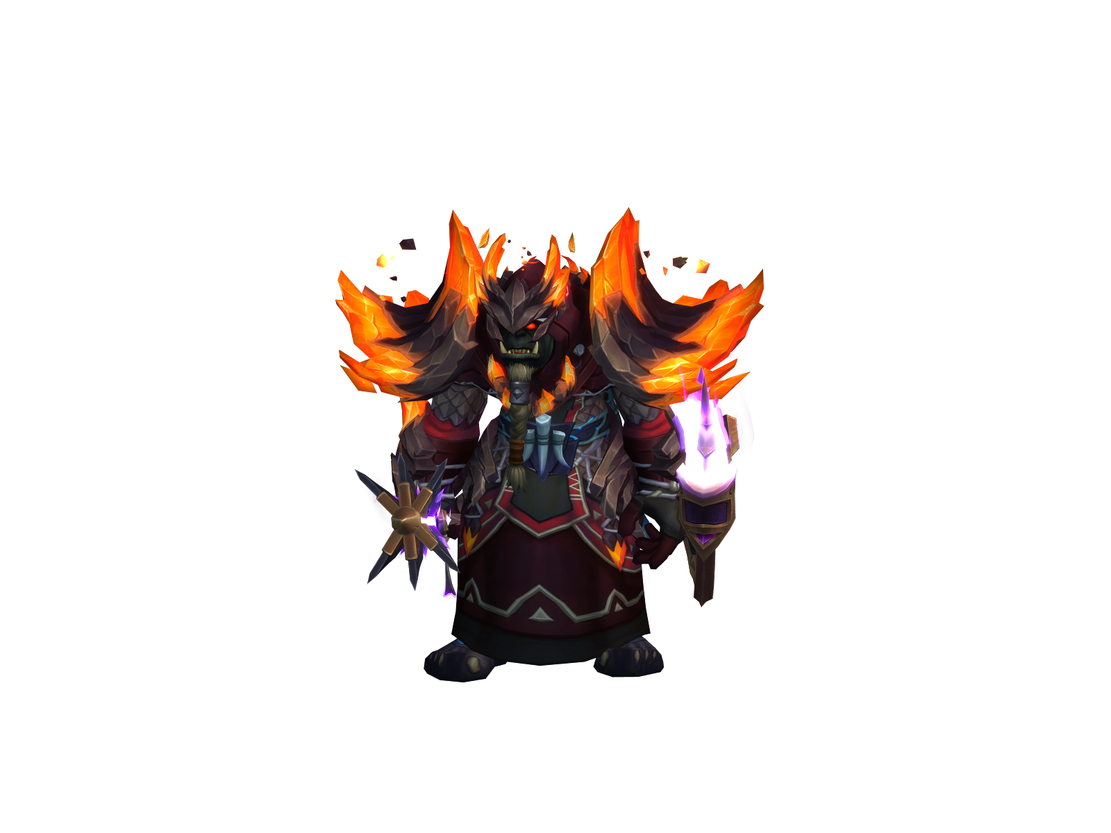 Damnkill 3D character render