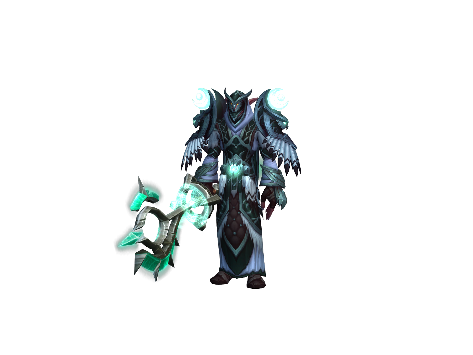 Treemix 3D character render